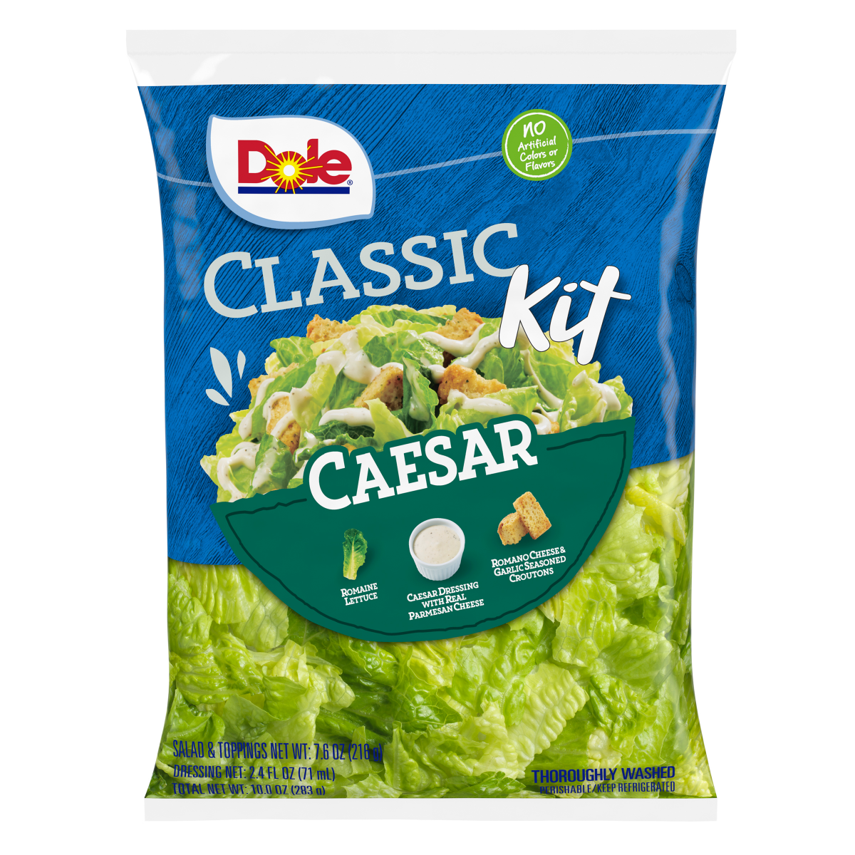 slide 9 of 13, Dole Caesar Salad Kit, 10 oz, 10 oz