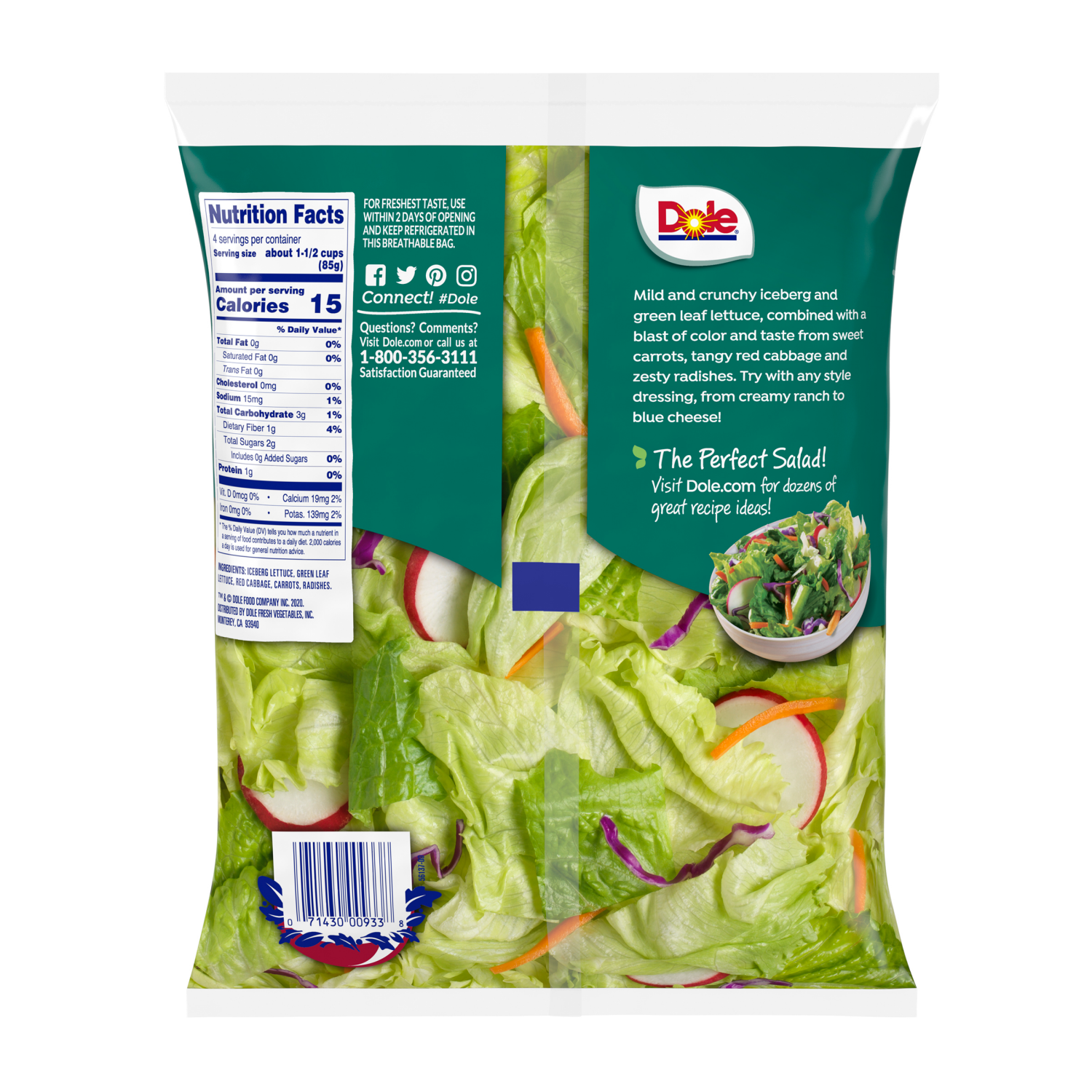 slide 3 of 4, Dole American Blend, 12 oz