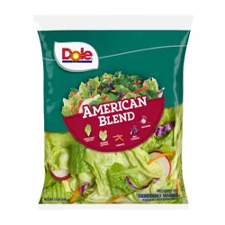 Dole Salad American Blend With Iceberg And Romaine Lettuce, 12 Oz