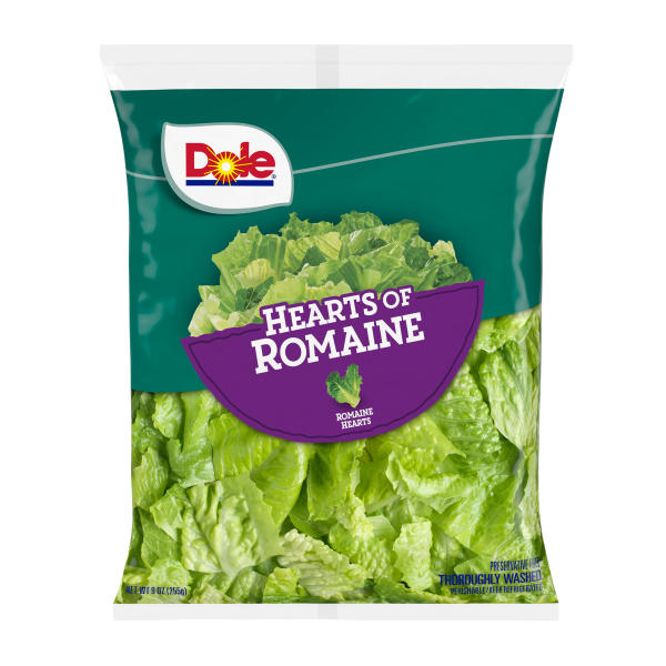 slide 7 of 13, Dole Salad, Hearts of Romaine Lettuce, 9 oz, 9 oz