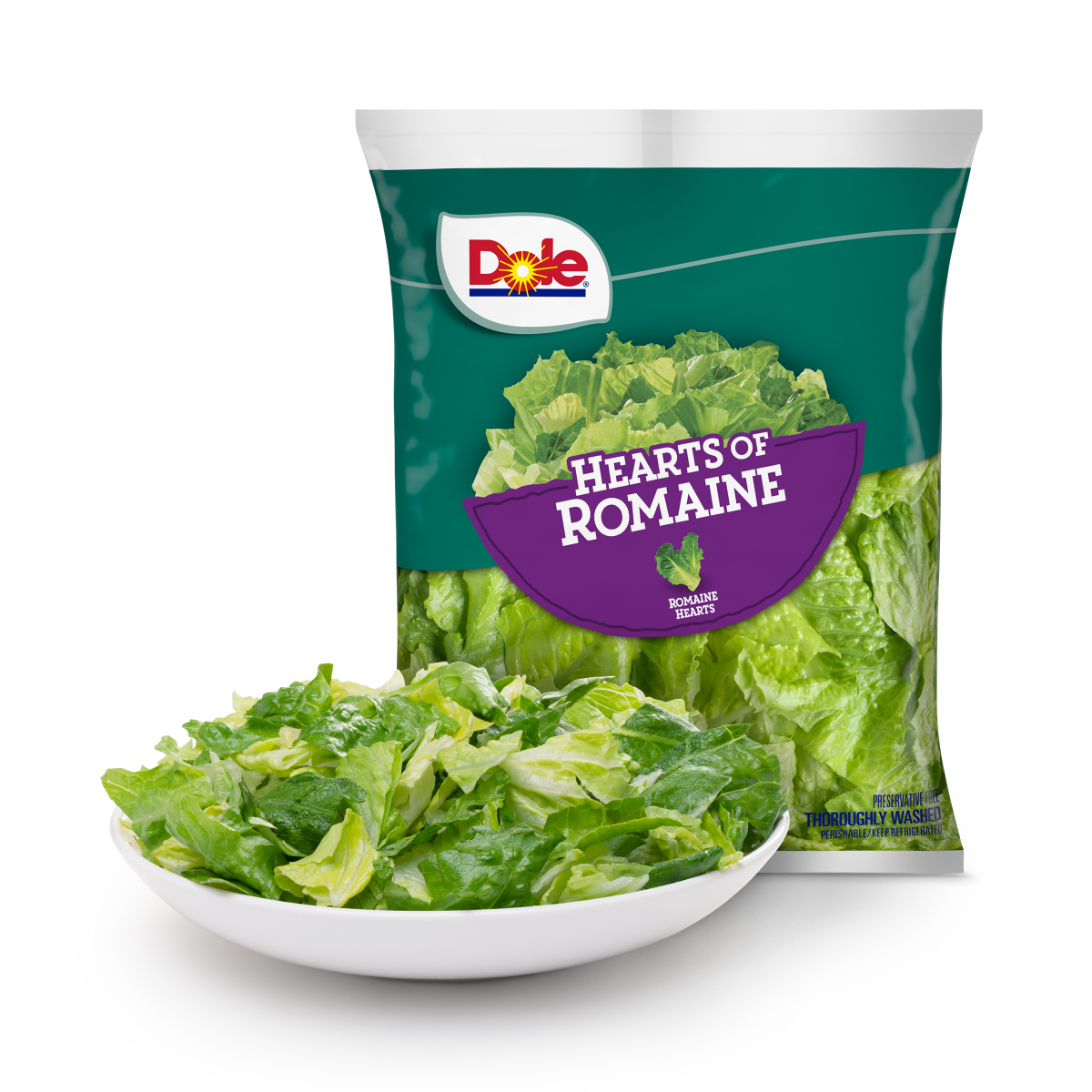 slide 1 of 13, Dole Salad, Hearts of Romaine Lettuce, 9 oz, 9 oz