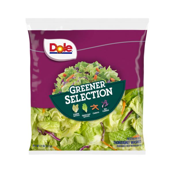 slide 9 of 13, Dole Salad Greener Selection, 11 oz, 11 oz