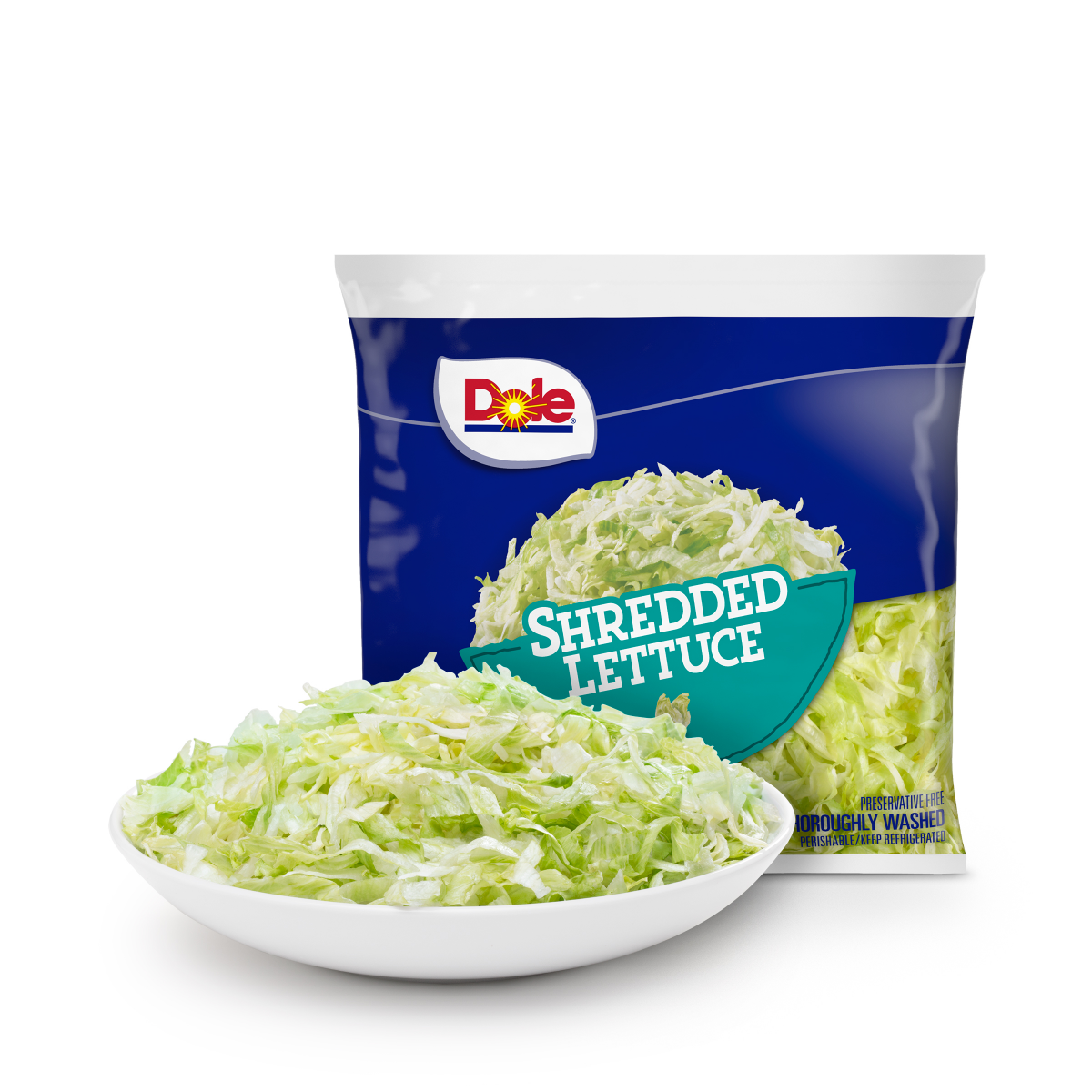 slide 1 of 13, Dole Salad Shredded Lettuce, 8 oz, 8 oz