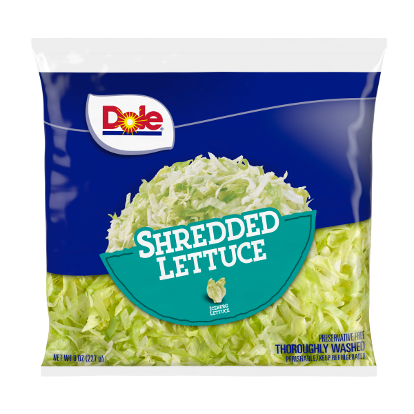 slide 6 of 13, Dole Salad Shredded Lettuce, 8 oz, 8 oz