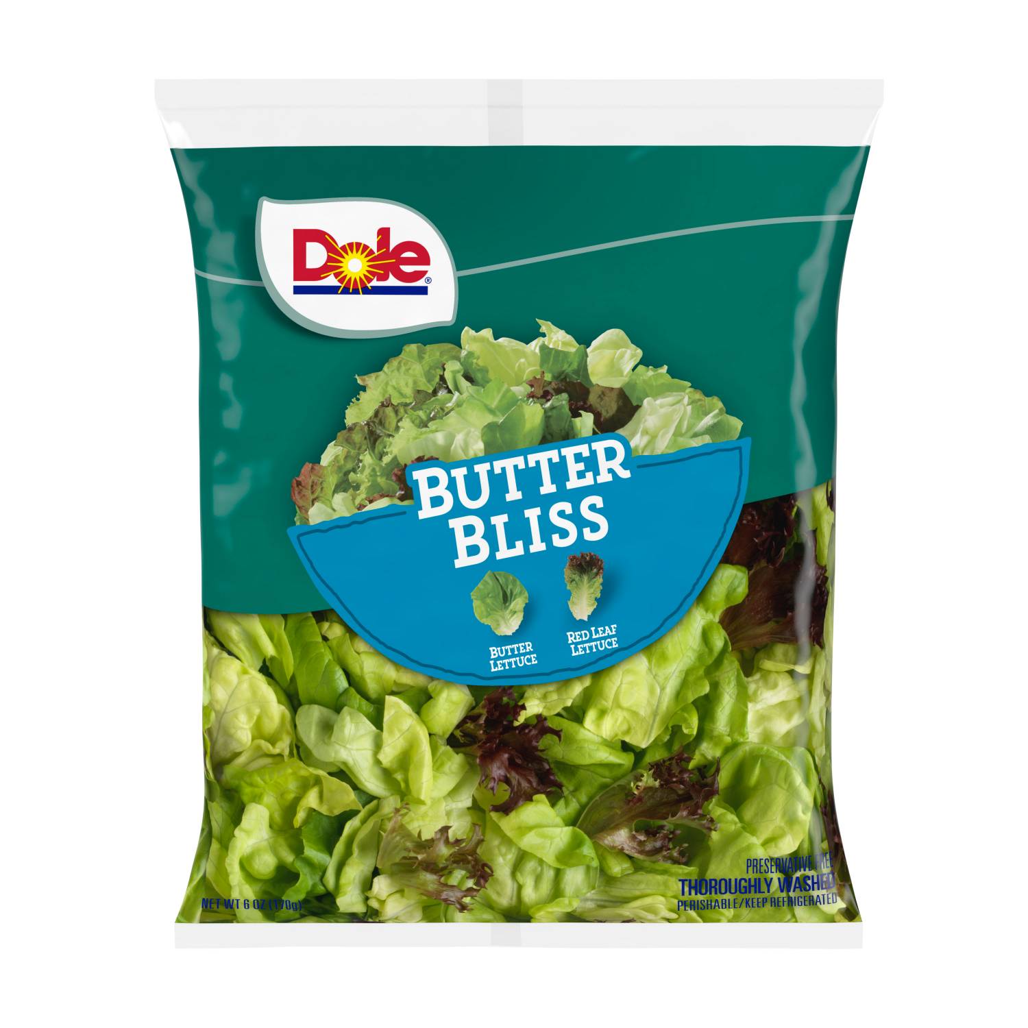 slide 1 of 2, Dole Butter Bliss Salad Mix, 6 oz