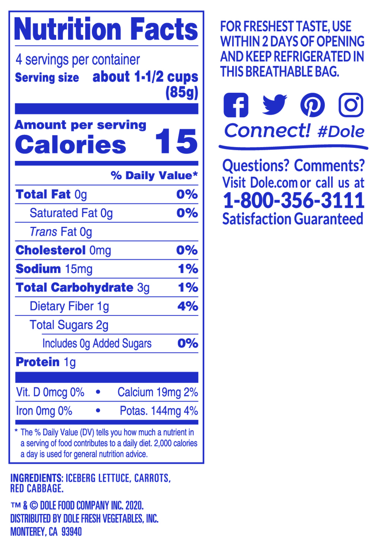 slide 5 of 5, Dole Salad Garden, 12 oz, 12 oz