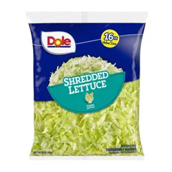 Dole Salad Shredded Lettuce, 16 Oz