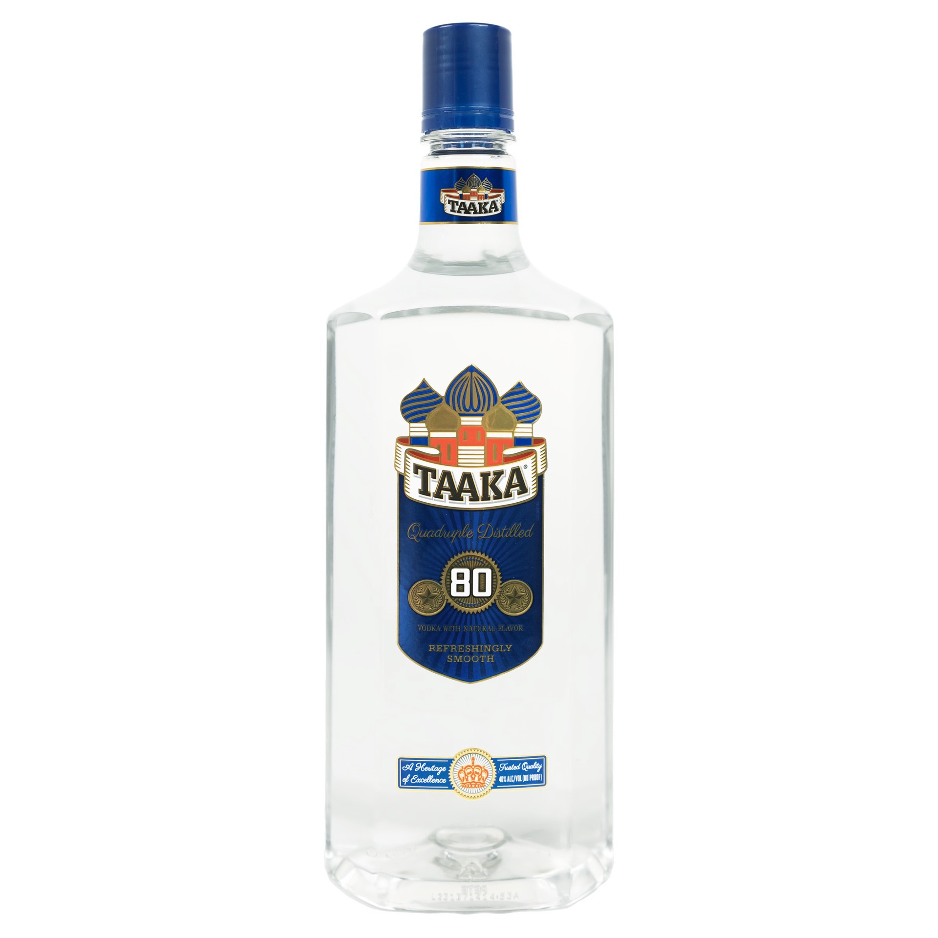 slide 1 of 2, Taaka Vodka 1.75 L Bottle of Vodka 80 Proof, 1.75 liter