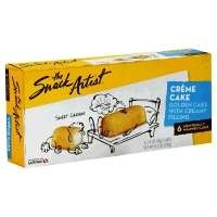 slide 1 of 1, The Snack Artist Cream Cake, 8.4 oz