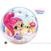 slide 2 of 5, Shimmer and Shine 22" Bubble balloon, 1 ct