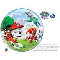 slide 3 of 5, Paw Patrol 22" Bubble balloon, 1 ct