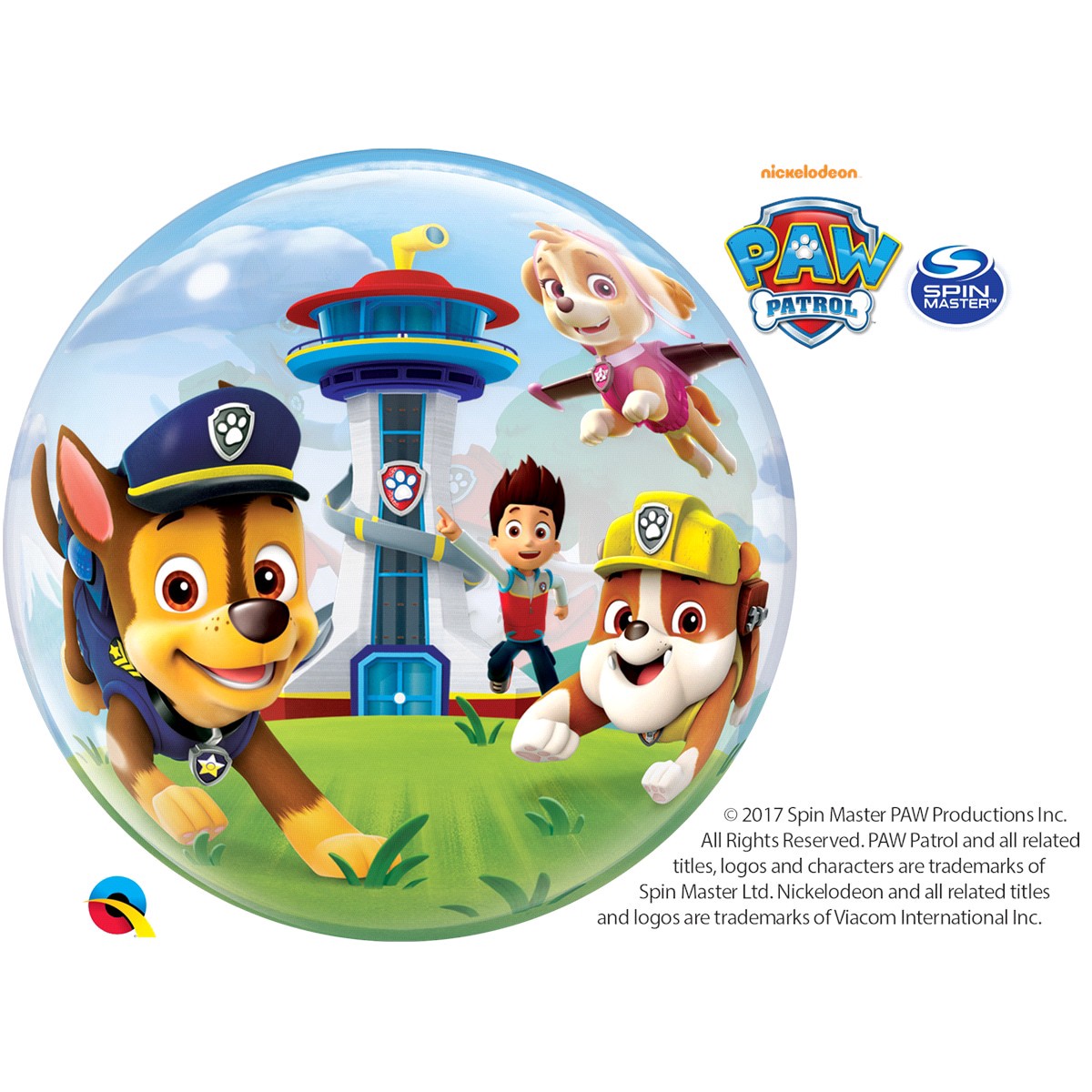 slide 1 of 5, Paw Patrol 22" Bubble balloon, 1 ct