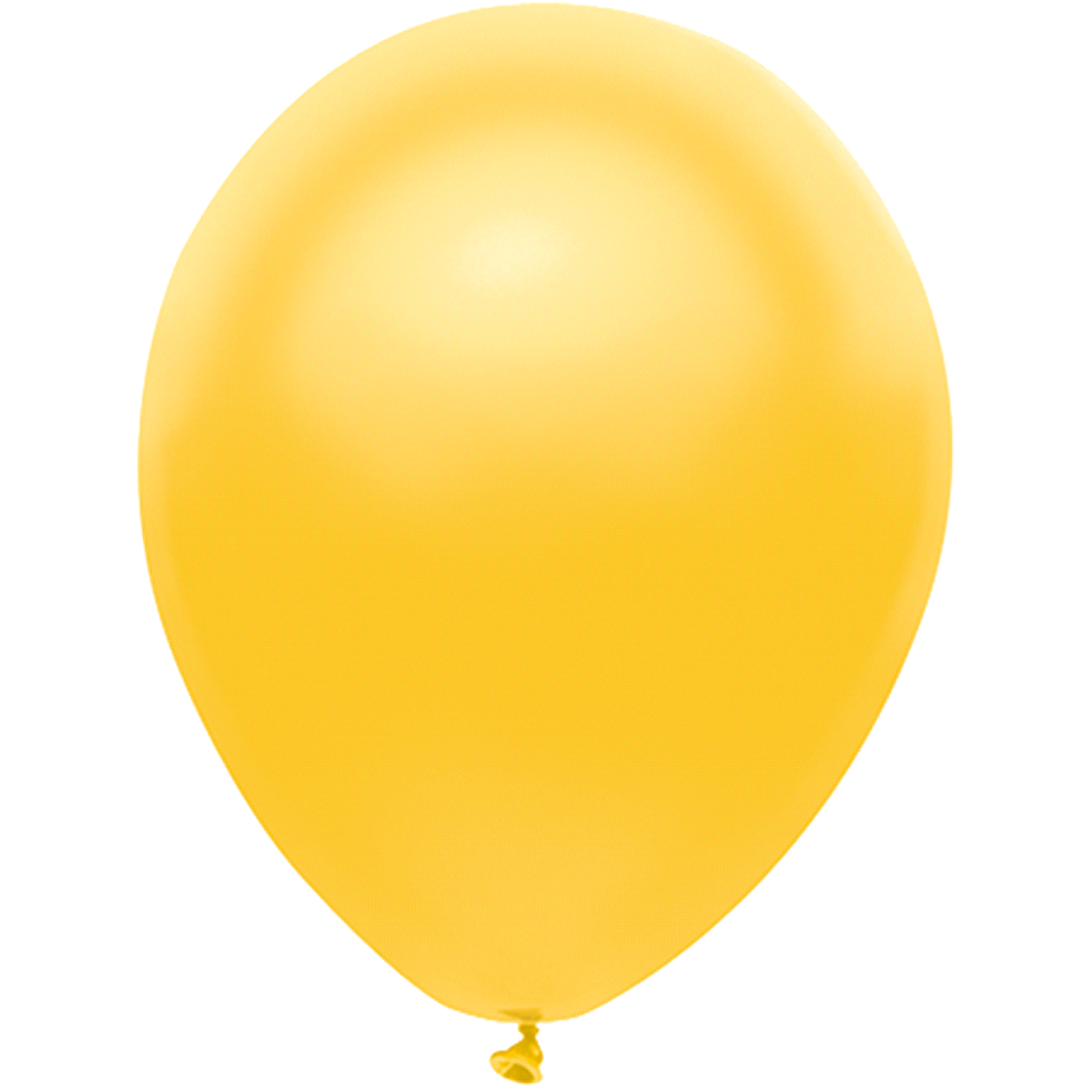 slide 1 of 1, 11" Radiant Gold Solid Color Latex balloon, 11 in