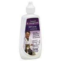 slide 1 of 1, Sergeant's Vetscription MITEAway Ear Mite & Tick Treatment for Cats, 3 fl oz