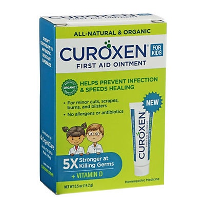 slide 1 of 1, CUROXEN First Aid Ointment For Kids, 0.5 oz