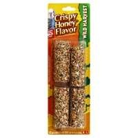 slide 1 of 1, Wild Harvest Bird Treat Sticks Parakeet Crispy Honey Flavor Pouch, 8 oz