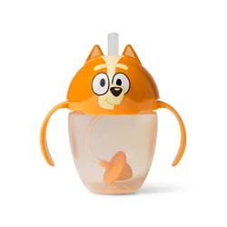 Bluey Bingo Weighted Straw 6M+ Trainer Cup 1 Each