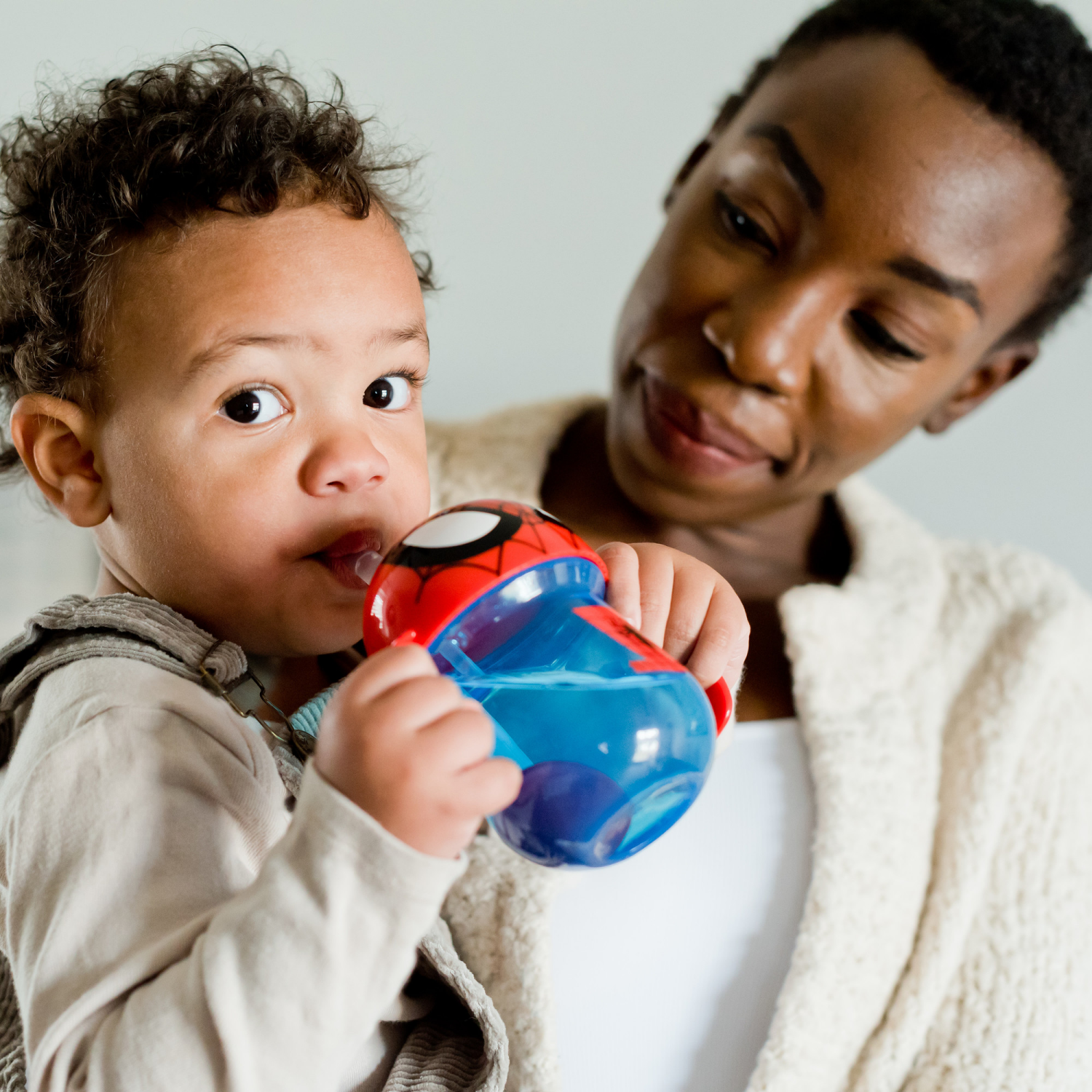 slide 2 of 8, First Years The First Years Weighted Straw Cup Spiderman 7oz 1pk, 7 oz, 1 ct