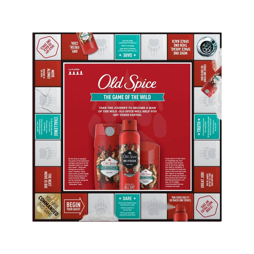 slide 2 of 5, Old Spice Wild Collection Bearglove Holiday Pack, 1 ct