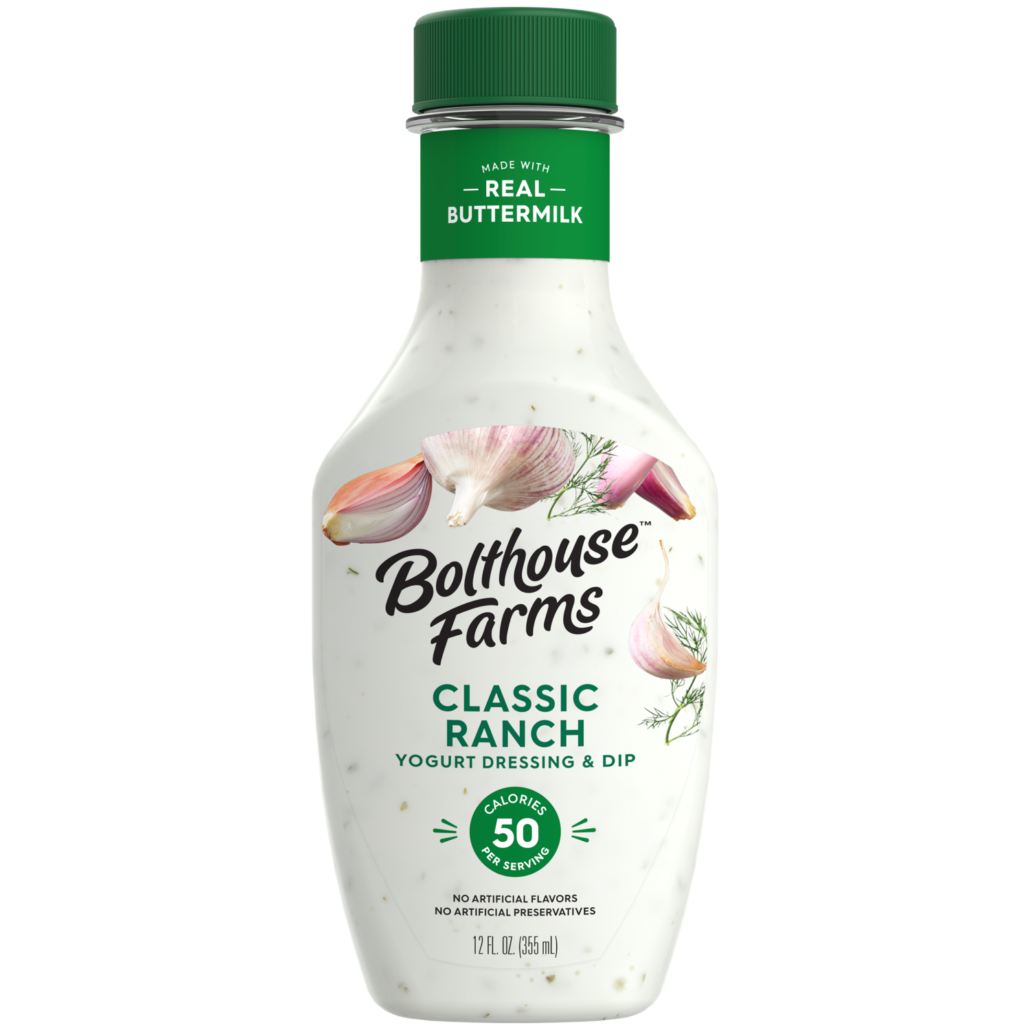 slide 1 of 1, Bolthouse Farms Classic Ranch Yogurt Dressing & Dip 12 fl oz, 12 fl oz