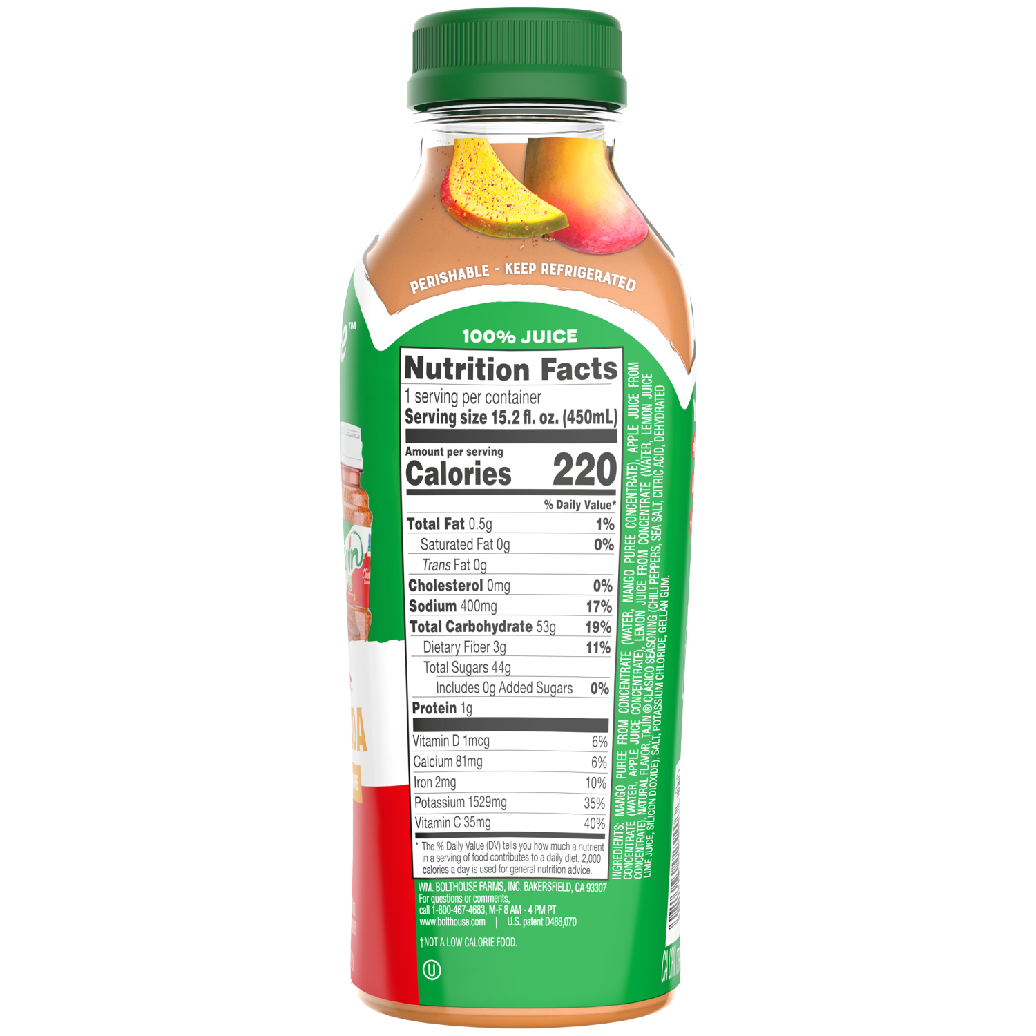 slide 4 of 4, Bolthouse Farms Limited Edition Goodness Smoothie - Apple, Pineapple, Mango, 15.2 oz
