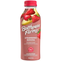 Bolthouse Farms Fruit Juice Smoothie, Strawberry Banana, 15.2 fl. oz. Bottle
