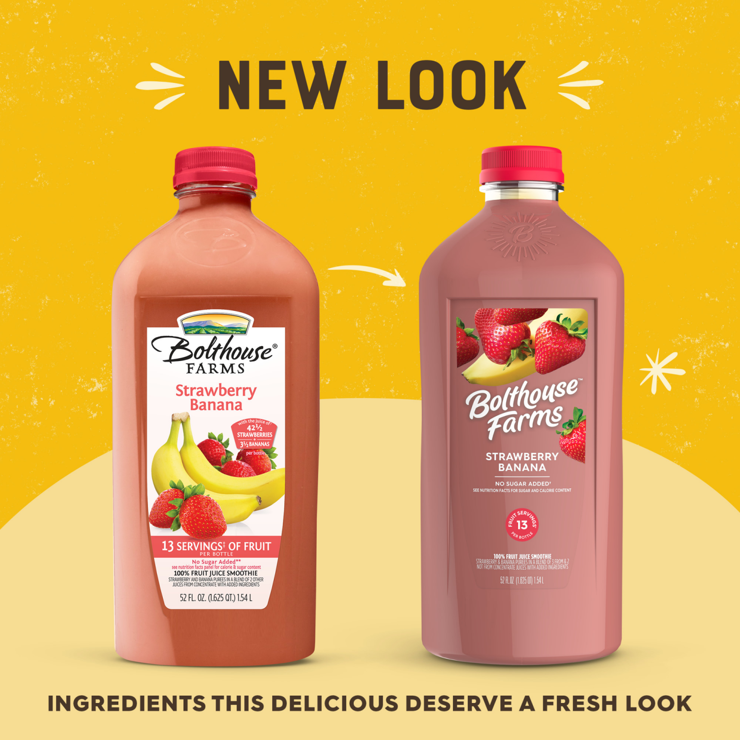 slide 4 of 4, Bolthouse Farms Strawberry Banana 100% Fruit Juice Smoothie 52 fl oz, 52 fl oz