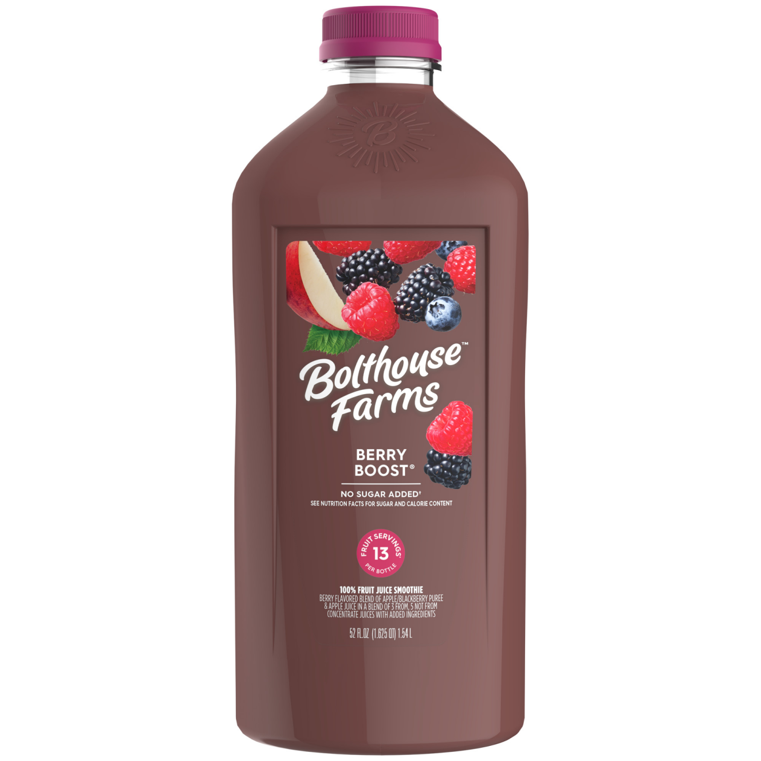 slide 1 of 4, Bolthouse Farms Berry Boost 100% Fruit Juice Smoothie 52 fl oz, 52 fl oz