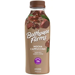 Bolthouse Farms Perfectly Protein Coffee, Mocha Cappuccino, 15.2 fl. oz. Bottle