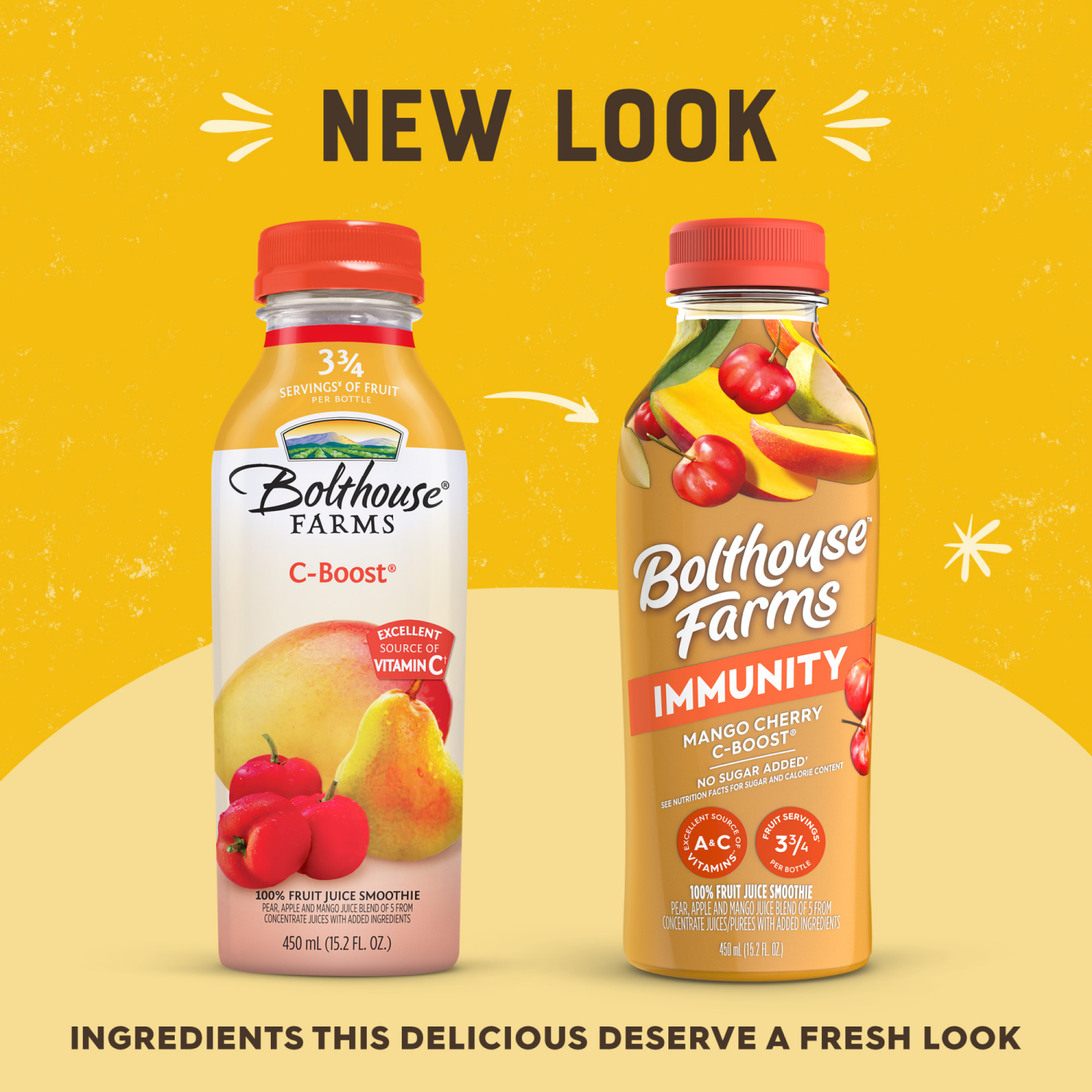 slide 4 of 4, Bolthouse Farms C-Boost Mango Cherry 100% Fruit Juice Smoothie 15.2 fl oz, 15.2 fl oz