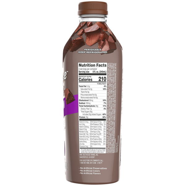 slide 12 of 25, Bolthouse Farms Protein Plus Chocolate Shake, 32 oz, 32 oz