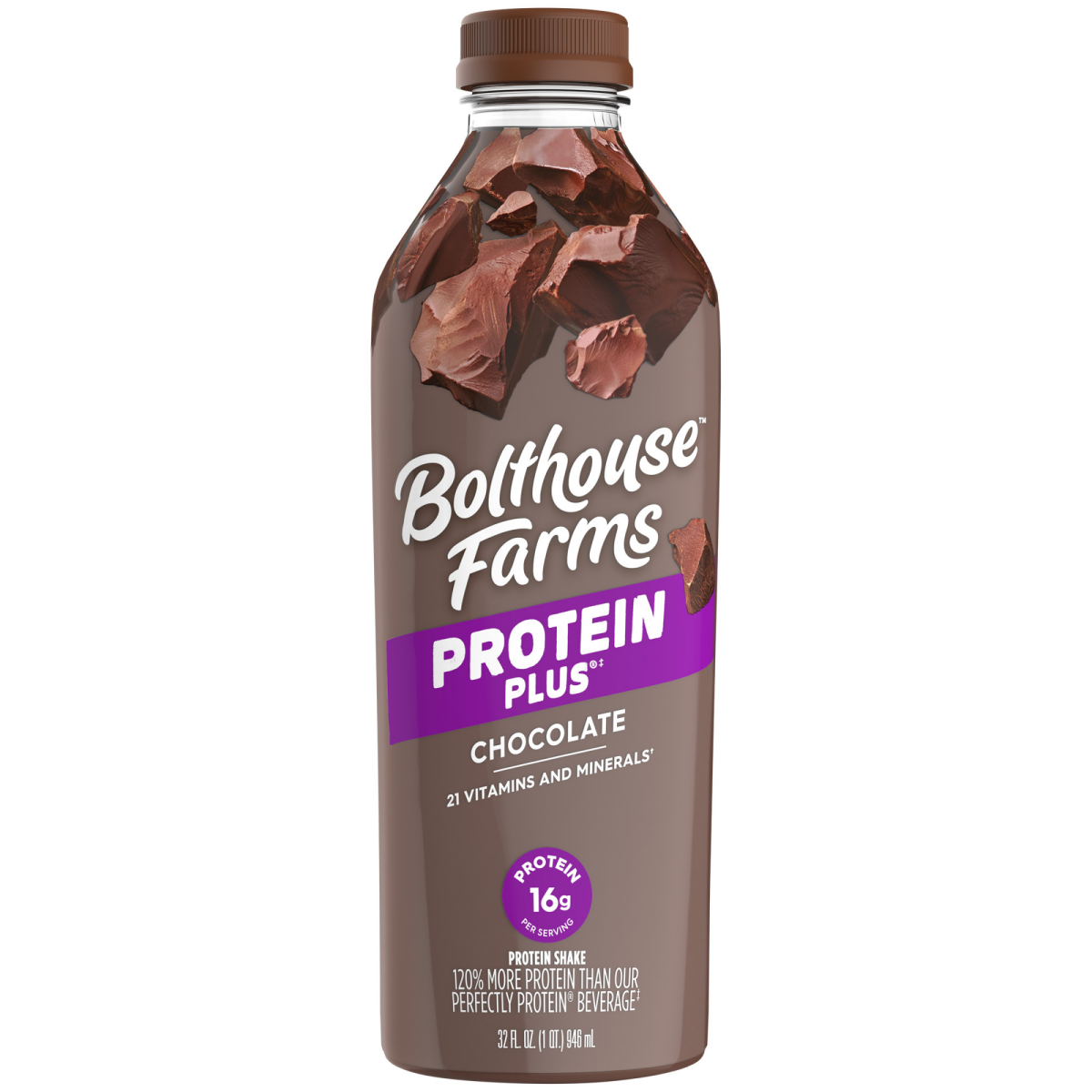 slide 1 of 25, Bolthouse Farms Protein Plus Chocolate Shake, 32 oz, 32 oz