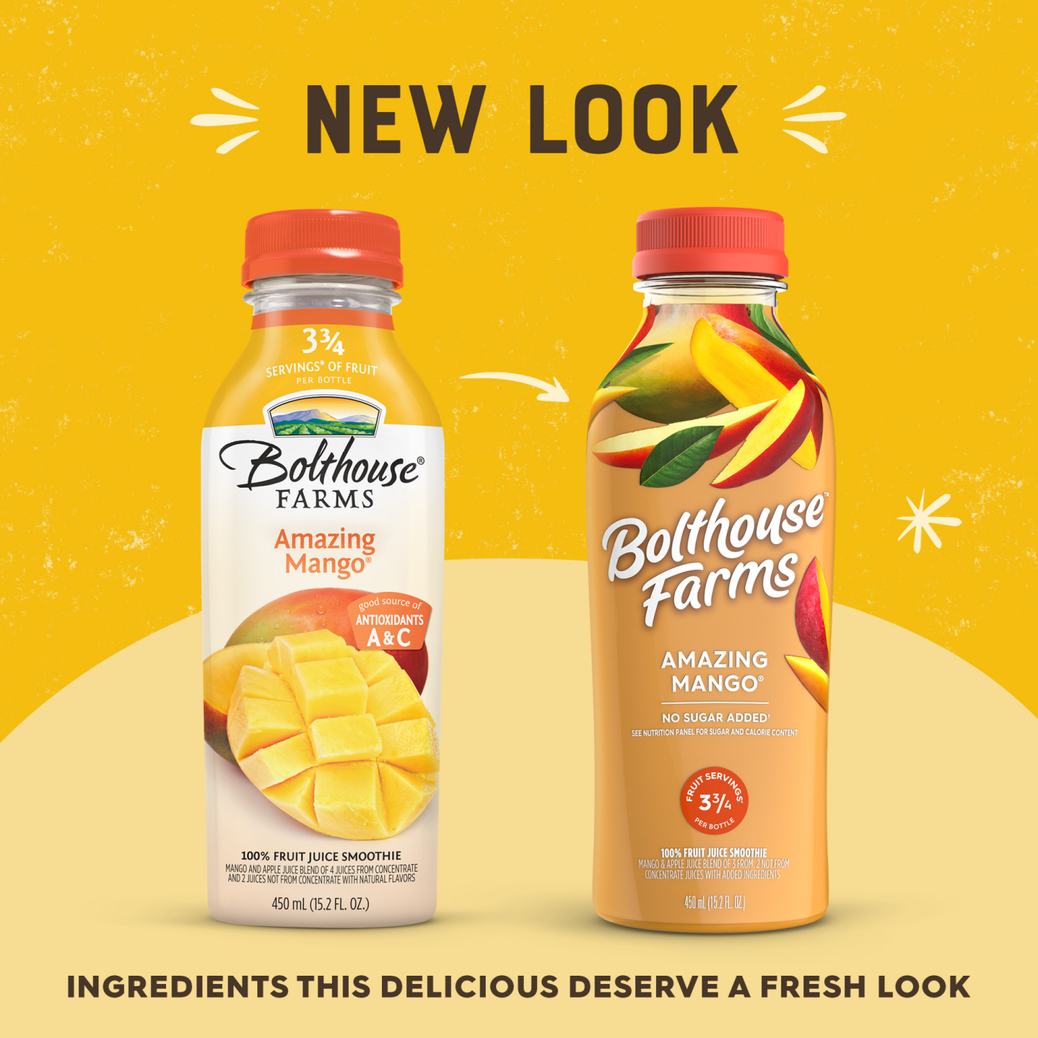 slide 4 of 4, Bolthouse Farms Amazing Mango 100% Fruit Juice Smoothie 15.2 fl Oz Bottle, 15.2 fl oz