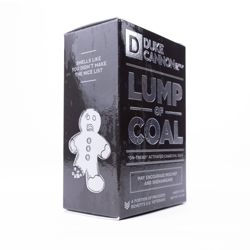 slide 2 of 6, Duke Cannon Bar Soap Mini Lump of Coal, 4.5 oz