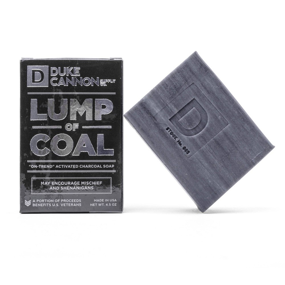 slide 5 of 6, Duke Cannon Bar Soap Mini Lump of Coal, 4.5 oz