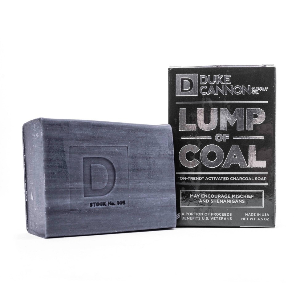 slide 6 of 6, Duke Cannon Bar Soap Mini Lump of Coal, 4.5 oz