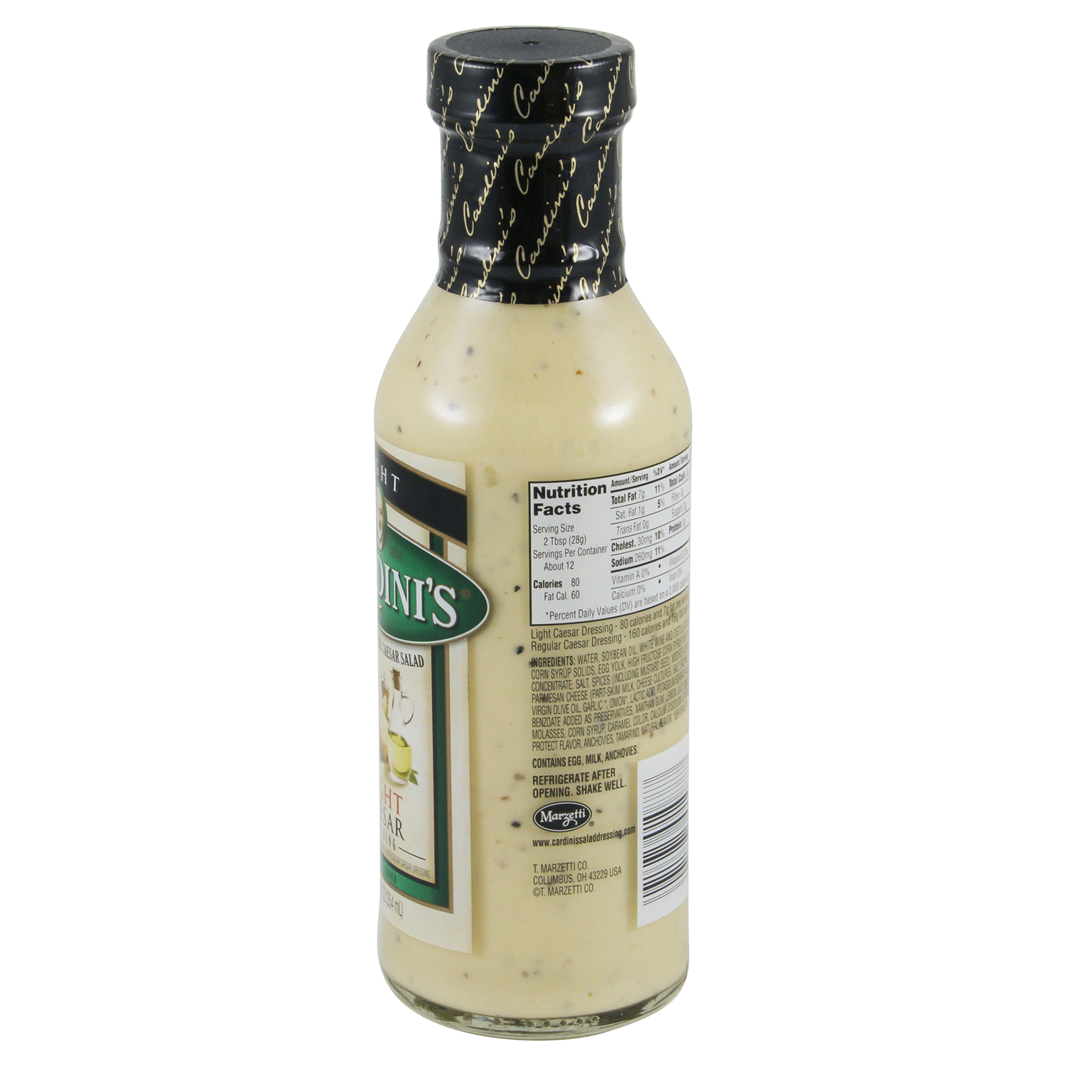 slide 3 of 3, Caesar Cardini's™ Light Caesar Salad Dressing 12 fl. oz. Bottle, 12 fl oz