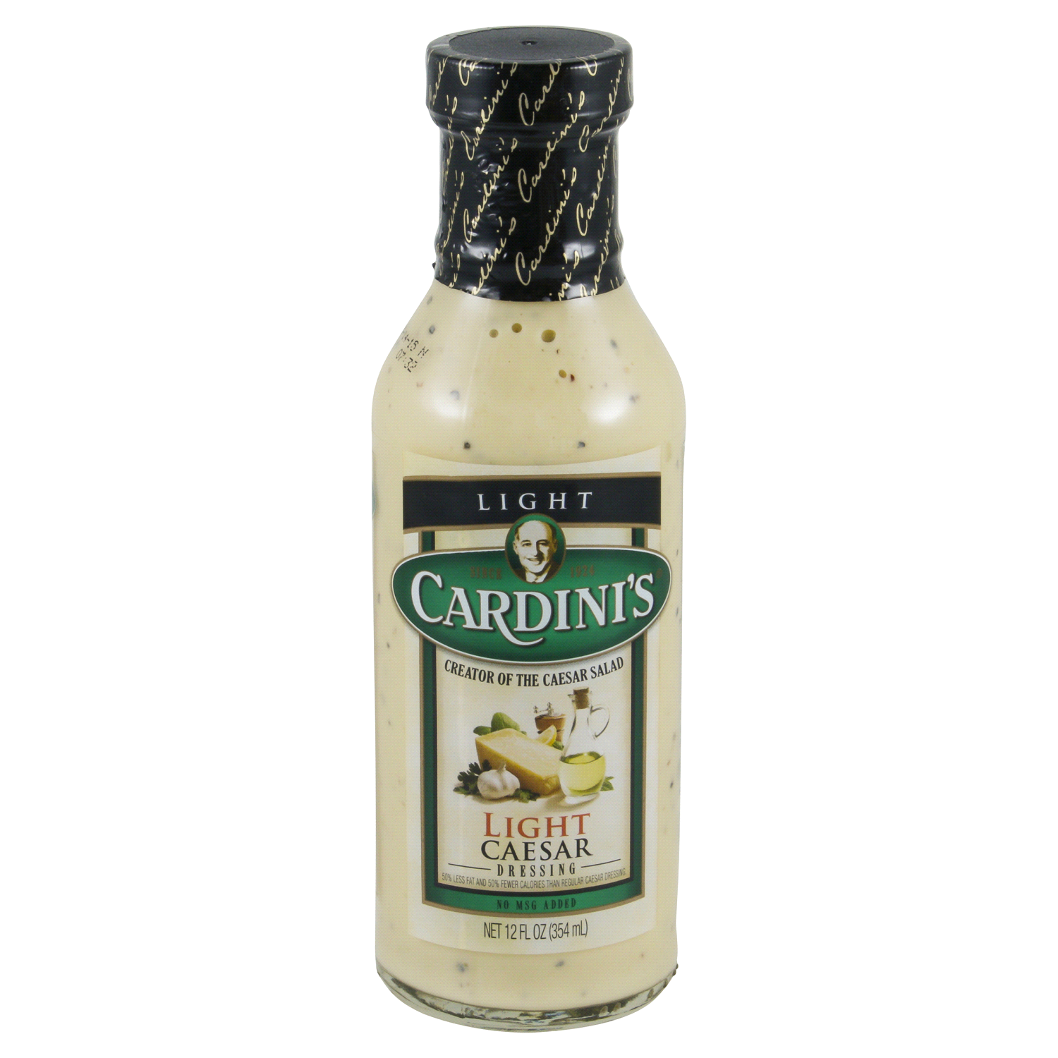 slide 1 of 3, Caesar Cardini's™ Light Caesar Salad Dressing 12 fl. oz. Bottle, 12 fl oz