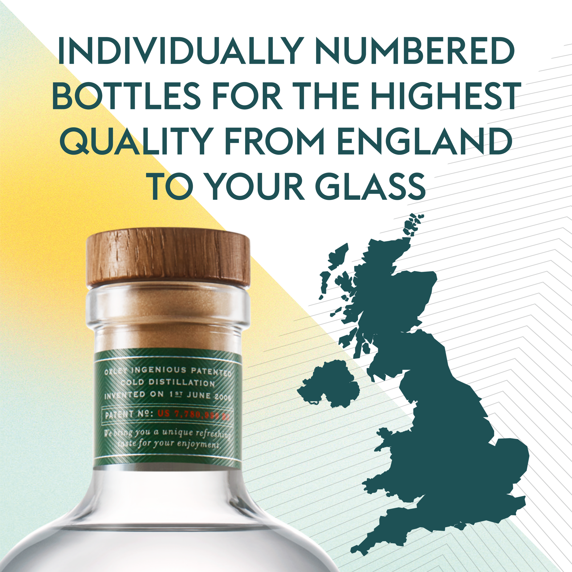 slide 4 of 5, Oxley Cold Distilled London Dry Gin 47% 75Cl/750Ml, 750 ml