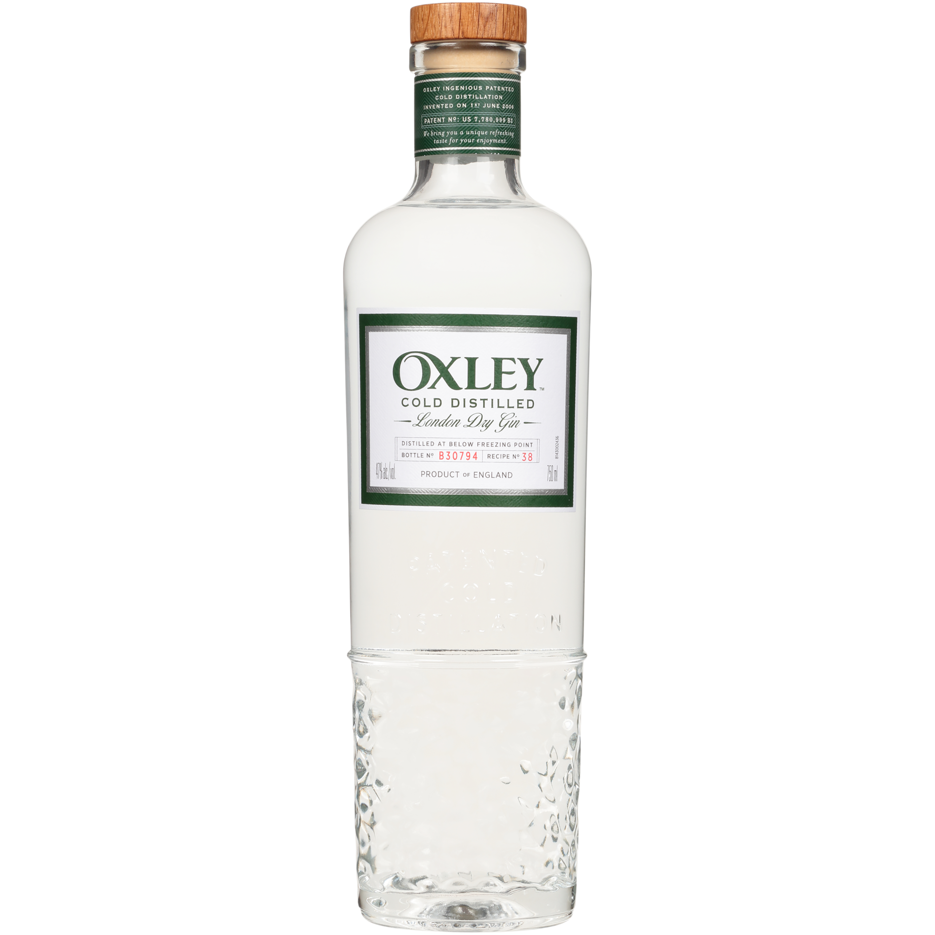 slide 5 of 5, Oxley Cold Distilled London Dry Gin 47% 75Cl/750Ml, 750 ml