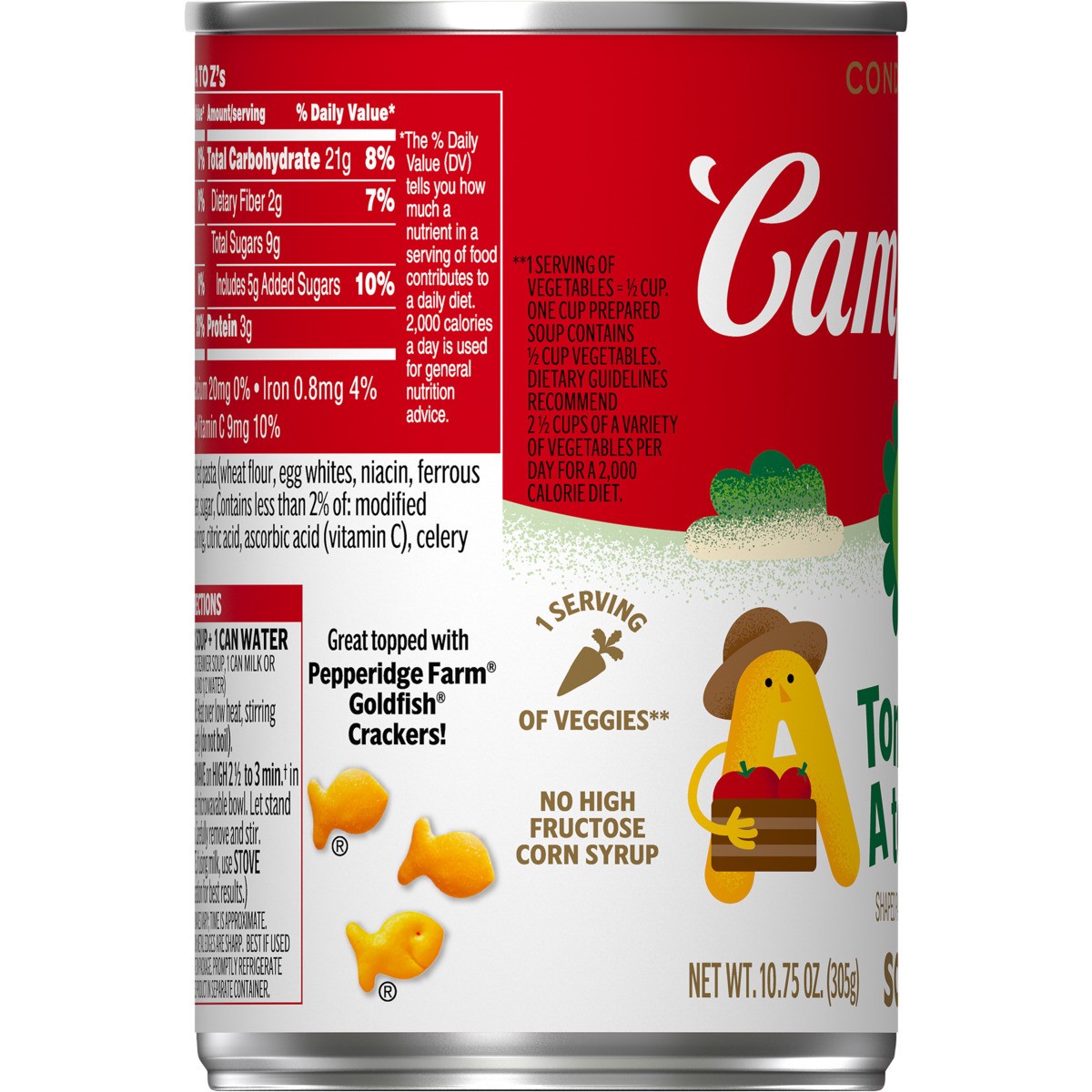 slide 6 of 9, Campbell's Campbells Tomato Soup, 10.75 oz