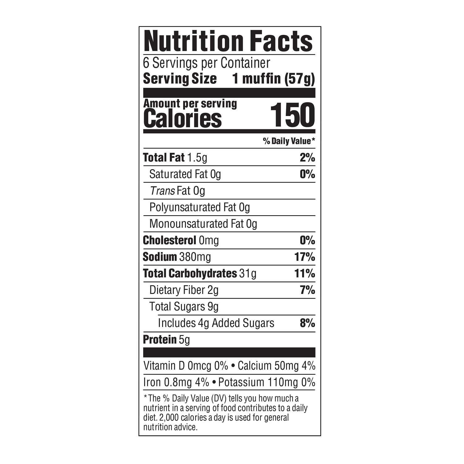 slide 4 of 4, Bays Cinnamon Raisin English Muffins, 6 count, 13 oz, 6 ct