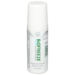 Biofreeze Colorless Roll-On Pain Relieving Gel 3 fl oz