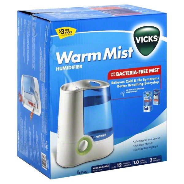 slide 1 of 1, Vicks Humidifier 1 Gallons, 1 ct