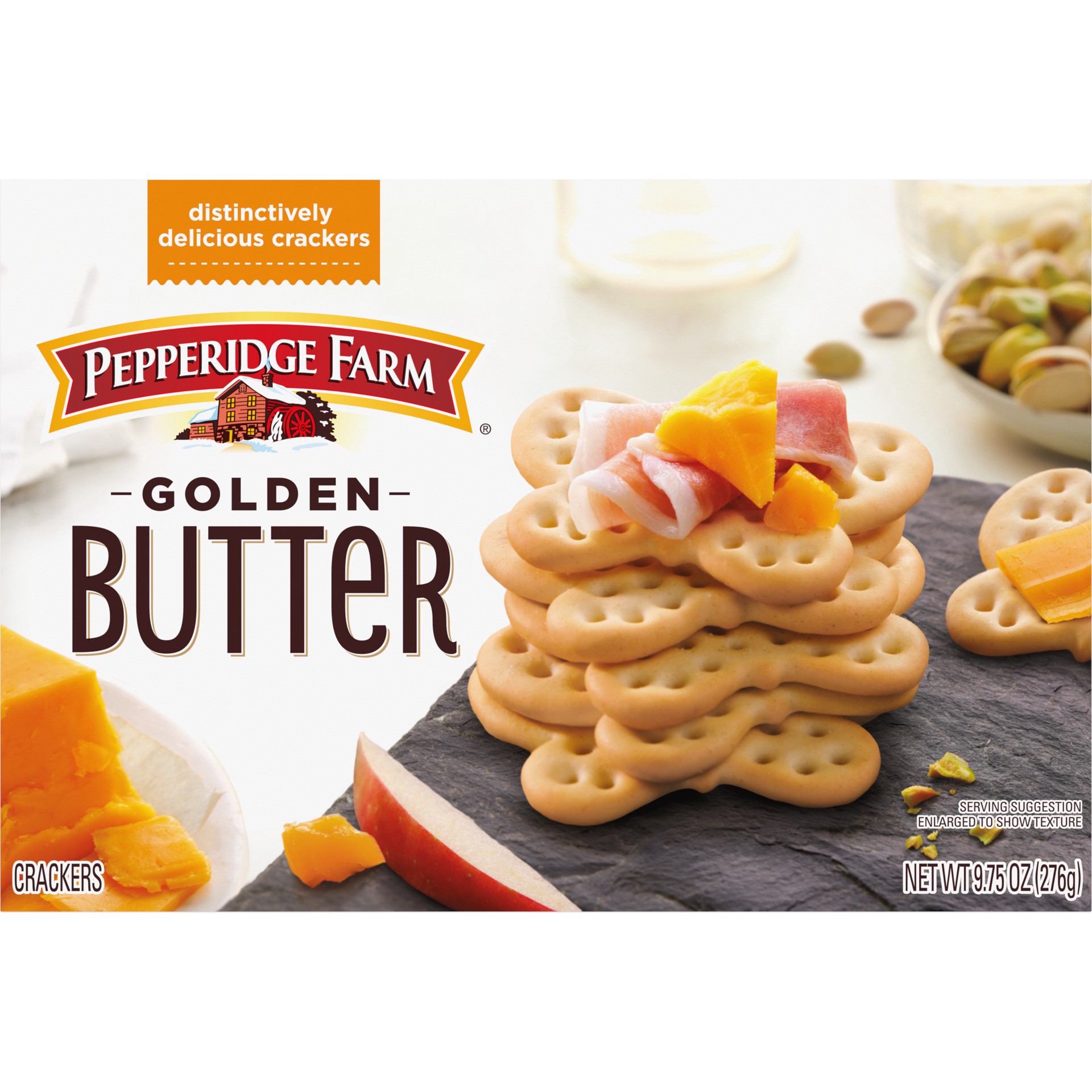 slide 4 of 5, Pepperidge Farm Golden Butter Crackers, 9.75oz Box, 9.75 oz