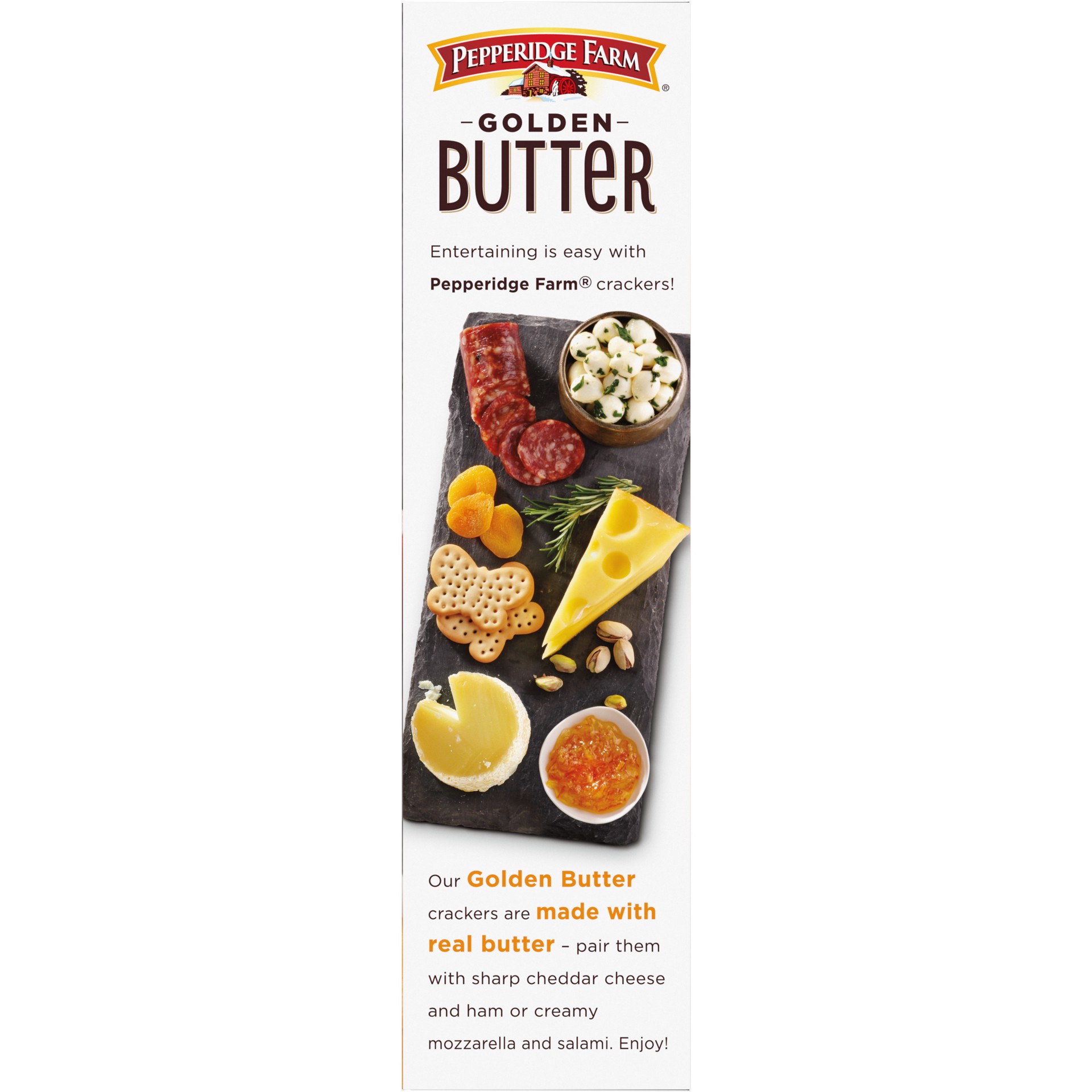 slide 3 of 5, Pepperidge Farm Golden Butter Crackers, 9.75oz Box, 9.75 oz