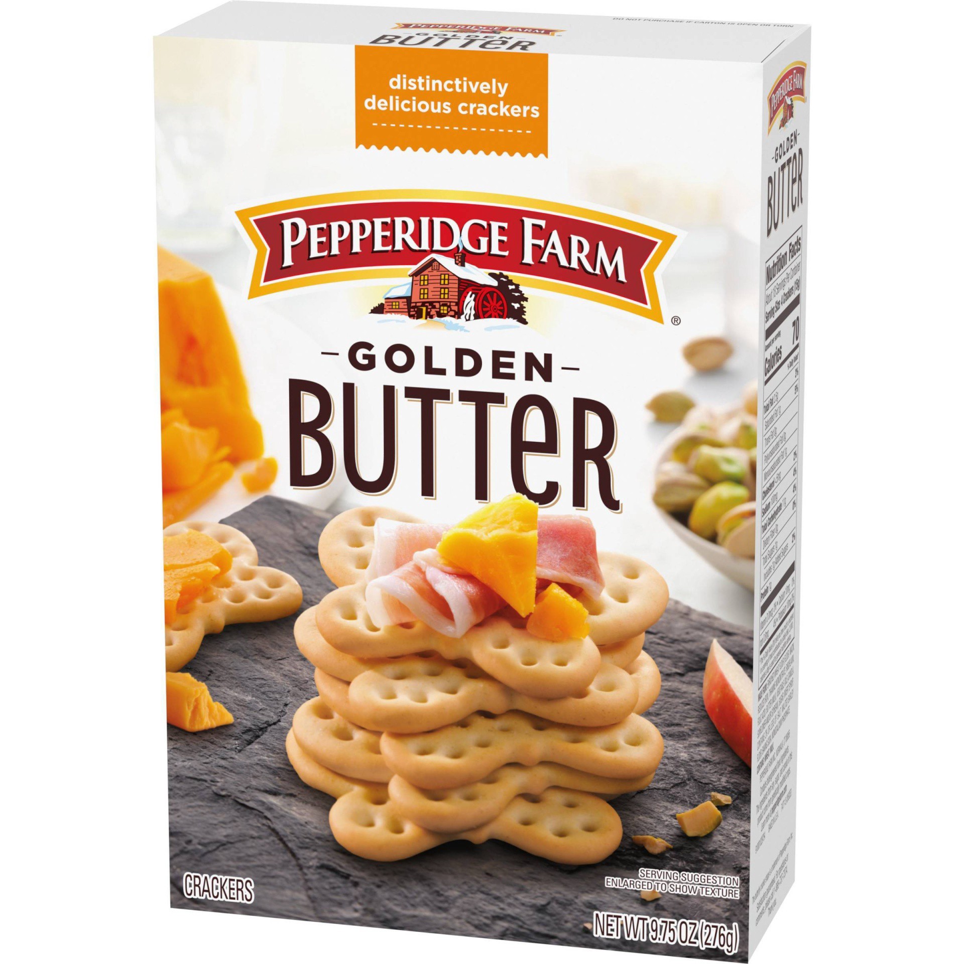 slide 1 of 5, Pepperidge Farm Golden Butter Crackers, 9.75oz Box, 9.75 oz