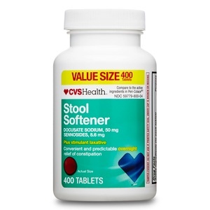 slide 1 of 1, CVS Health Stool Softener Plus Stimulant Laxative Tablets, 400 ct