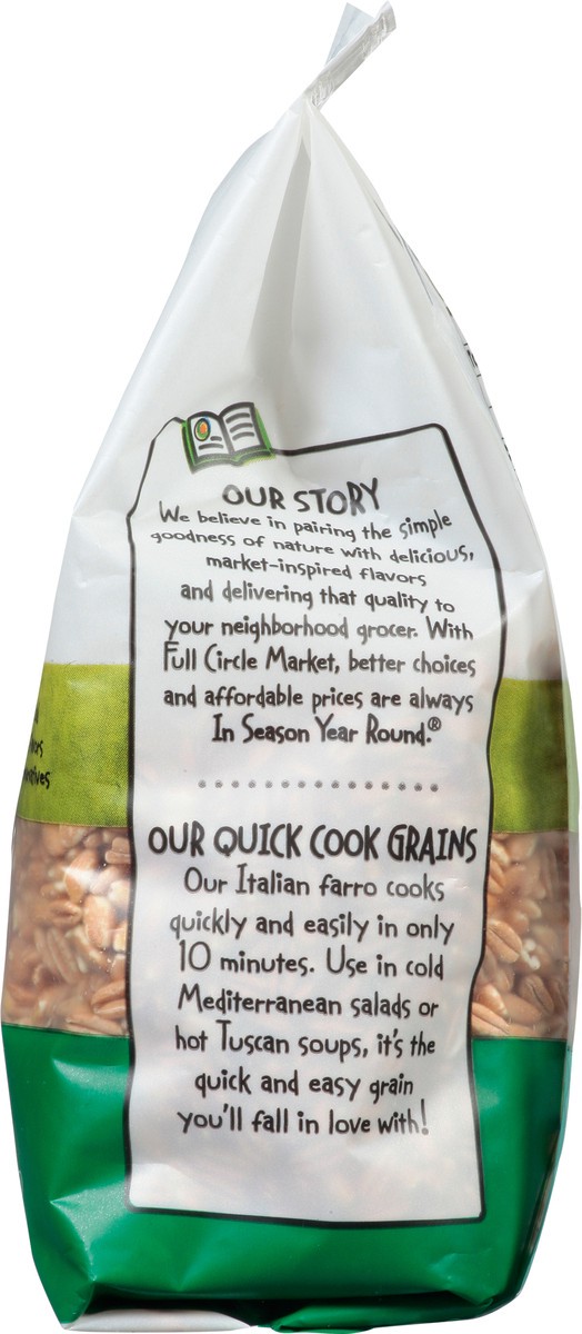 slide 11 of 15, Full Circle Market Quick Cook Italian Farro 8.8 oz, 8.8 oz