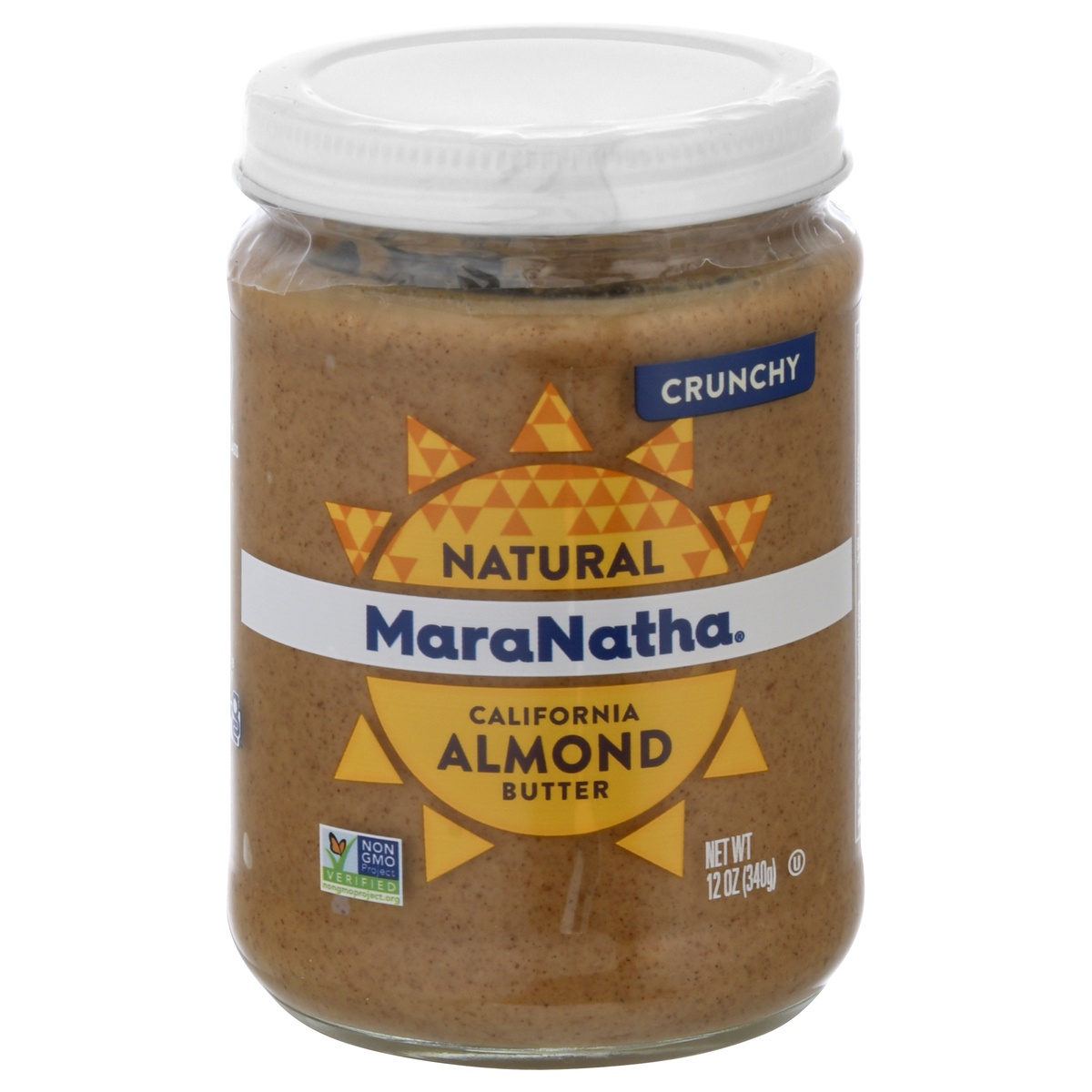 slide 1 of 9, MaraNatha All Natural No Stir Almond Butter Crunchy, 12 oz